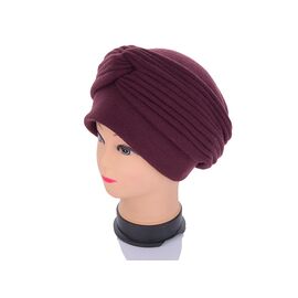 Шапка зимова жіноча YV011 wine р.56-58 "Mabi" недорого оптом від прямого постачальника