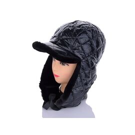 Шапка зимова жіноча YV014 black р.56-58 "Mabi" недорого оптом від прямого постачальника