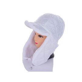 Фотография Шапка зимняя женская YV017 white р.56-58 "Mabi" недорого оптом от прямого поставщика