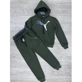 Костюм дитячий спортивний теплий на хлопчика 1000-3 khaki р.13-17 "iBamBino" недорого оптом від прямого постачальника
