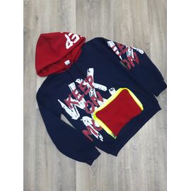 Фотография Худи детский на мальчика 8817 navy р.12-16 "iBamBino" недорого оптом от прямого поставщика