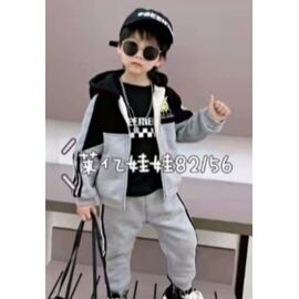 Фотография Костюм детский спортивный тёплый на мальчика 82156 grey р.80-104 "Gold Kids" недорого оптом от прямого поставщика