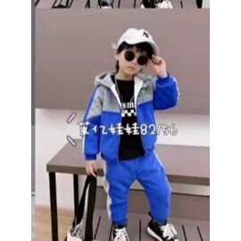 Фотография Костюм детский спортивный тёплый на мальчика 82156 blue р.80-104 "Gold Kids" недорого оптом от прямого поставщика