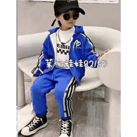 Костюм дитячий спортивний теплий на дівчинку 82157 blue р.80-104 "Gold Kids" недорого оптом від прямого постачальника