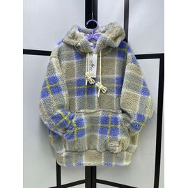 Фотография Худи детский на девочку 8857 grey-blue р.104-128 "iBamBino" недорого оптом от прямого поставщика