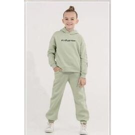 Фотография Костюм детский спортивный тёплый на девочку 5913 mint р.7-10 "BURATINO" недорого оптом от прямого поставщика