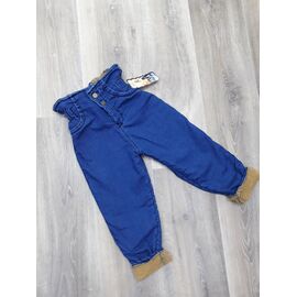 Штани дитячі утеплені на дівчинку 8857 blue р.11-15 "iBamBino" недорого оптом від прямого постачальника