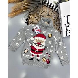 Фотография Свитер детский на мальчика 8873 grey р.2-5 "iBamBino" недорого оптом от прямого поставщика