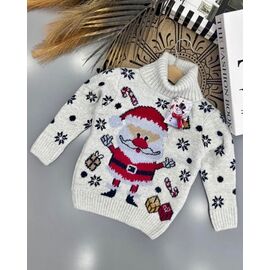 Фотография Свитер детский на мальчика 8874 grey р.2-5 "iBamBino" недорого оптом от прямого поставщика