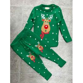 Фотография Костюм детский на мальчика 8902 green р.0.6-1.6 "iBamBino" недорого оптом от прямого поставщика