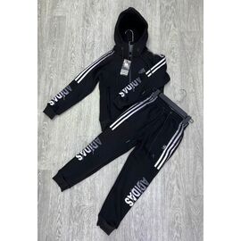 Фотография Костюм детский спортивный тёплый на мальчика 101-2 black р.134-158 "iBamBino" недорого оптом от прямого поставщика