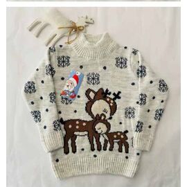 Фотография Свитер детский на мальчика 5370 l.grey р.2-5 "iBamBino" недорого оптом от прямого поставщика