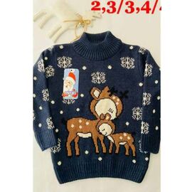 Фотография Свитер детский на мальчика 5370 navy р.2-5 "iBamBino" недорого оптом от прямого поставщика