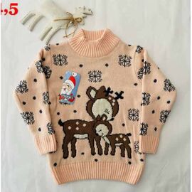 Фотография Свитер детский на девочку 5370 peach р.2-5 "iBamBino" недорого оптом от прямого поставщика