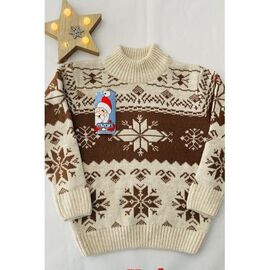 Фотография Свитер детский на мальчика 5390 beige р.2-5 "iBamBino" недорого оптом от прямого поставщика