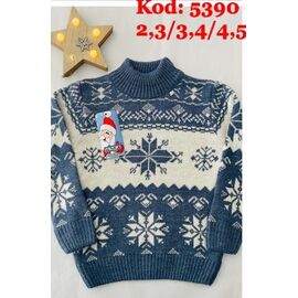 Фотография Свитер детский на мальчика 5390 blue р.2-5 "iBamBino" недорого оптом от прямого поставщика