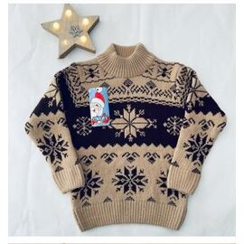 Фотография Свитер детский на мальчика 5390 brown р.2-5 "iBamBino" недорого оптом от прямого поставщика