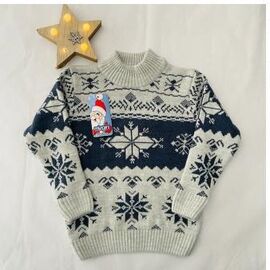 Фотография Свитер детский на мальчика 5390 l.grey р.2-5 "iBamBino" недорого оптом от прямого поставщика