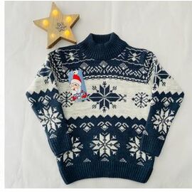 Фотография Свитер детский на мальчика 5390 navy р.2-5 "iBamBino" недорого оптом от прямого поставщика