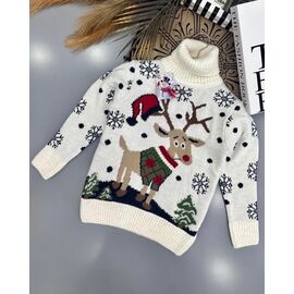 Фотография Свитер детский на мальчика 8943 l.grey р.6-9 "iBamBino" недорого оптом от прямого поставщика