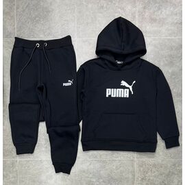 Костюм дитячий спортивний теплий на хлопчика 8955 black р.9-12 "iBamBino" недорого оптом від прямого постачальника