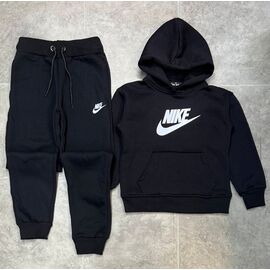 Костюм дитячий спортивний теплий на хлопчика 8956 black р.9-12 "iBamBino" недорого оптом від прямого постачальника