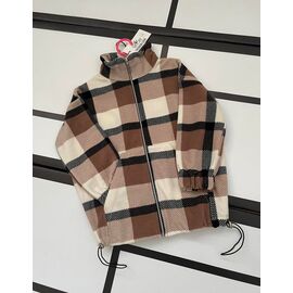 Фотография Кофта детская тёплая на девочку 10009 brown р.104-128 "iBamBino" недорого оптом от прямого поставщика