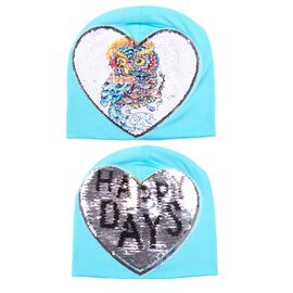 Фотография Шапка детская зимняя на девочку 140 l.blue р.7-12 "Mabi" недорого оптом от прямого поставщика