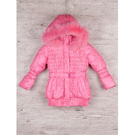 Курка дитяча зимова на дівчинку 2501M-3 р.116-134 "Gold Kids" недорого оптом від прямого постачальника