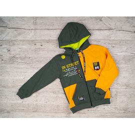 Фотография Худи детский на мальчика 1863 khaki р.9-12 "iBamBino" недорого оптом от прямого поставщика