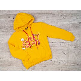 Фотография Худи детский на девочку 1865 yellow р.5-8 "iBamBino" недорого оптом от прямого поставщика