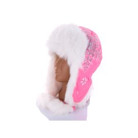 Фотография Шапка детская зимняя на девочку K11-25 pink р.one size "Mabi" недорого оптом от прямого поставщика