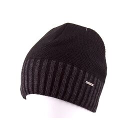Шапка чоловіча зимова H416 black р.57-60 "Mabi" недорого оптом від прямого постачальника