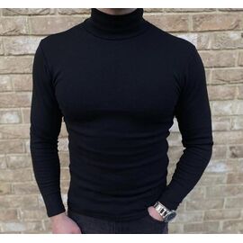 Фотография Гольф мужской 17038 black р.48-56 "Алия" недорого оптом от прямого поставщика