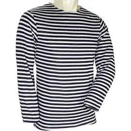 Фотография Тельняшка мужская 17039 black р.50-60 "Алия" недорого оптом от прямого поставщика