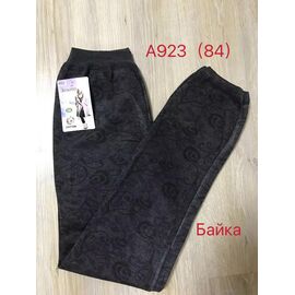 Фотография Штаны женские утеплённые A923 grey байка р.48-56 "Алия" недорого оптом от прямого поставщика