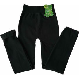 Фотография Лосины женские тёплые A295 black хлопок/мех р.52-58 "Алия" недорого от прямого поставщика