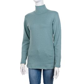 Фотография Гольф женский Водолазка green байка р.48-56 "Алия" недорого оптом от прямого поставщика