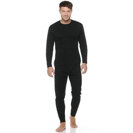 Термобілизна чоловіча N109 black р.46-54 "Алия" недорого оптом від прямого постачальника