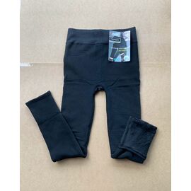 Фотография Лосины женские тёплые N116 black термо батал р.54-58 "Алия" недорого оптом от прямого поставщика