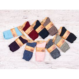 Шкарпетки жіночі теплі YB68 mix р.37-41 "Jelzin" недорого оптом від прямого постачальника