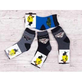 Фотография Носки детские тёплые на мальчика D602 mix р.16-22 "Jelzin" недорого оптом от прямого поставщика