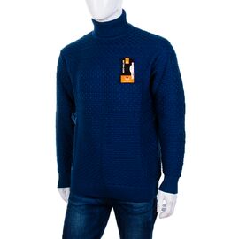 Фотография Свитер мужской 1032 blue р.2XL-4XL "STREET" недорого оптом от прямого поставщика