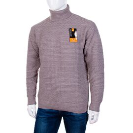 Фотография Свитер мужской 1032 d.beige р.2XL-4XL "STREET" недорого оптом от прямого поставщика