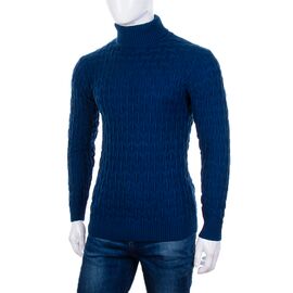 Фотография Свитер мужской 619 blue р.L-2XL "STREET" недорого оптом от прямого поставщика