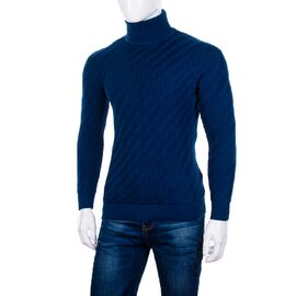 Фотография Свитер мужской 696 blue р.L-2XL "STREET" недорого оптом от прямого поставщика