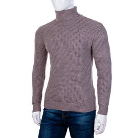Фотография Свитер мужской 696 d.beige р.L-2XL "STREET" недорого оптом от прямого поставщика