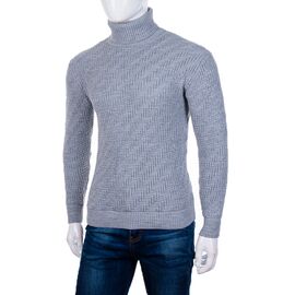 Фотография Свитер мужской 696 grey р.L-2XL "STREET" недорого оптом от прямого поставщика