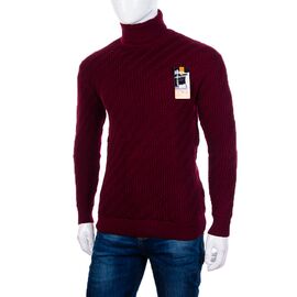 Фотография Свитер мужской 696 wine р.L-2XL "STREET" недорого оптом от прямого поставщика