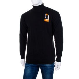 Фотография Свитер мужской 845 black р.L-XL "STREET" недорого оптом от прямого поставщика